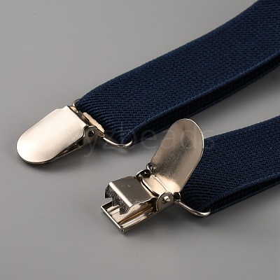 Adjustable Polyester Y-Shaped Heavy Duty Suspenders AJEW-WH0307-23D-1