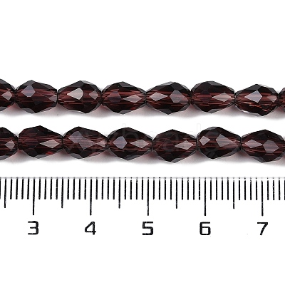 Transparent Glass Beads Strands EGLA-N013-T10mm-D05-1