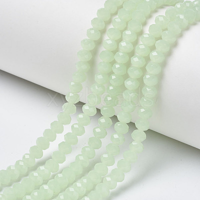Glass Beads Strands EGLA-A034-J8mm-D-1