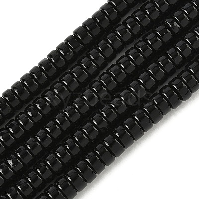 Opaque Glass Beads Strands GLAA-I060-01J-1