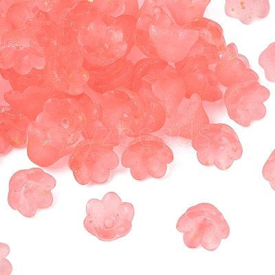 Frosted Glass Bead Cap FGLA-C001-01D-1