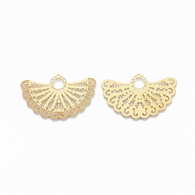 304 Stainless Steel Filigree Joiners LS-STAS-S079-109-1
