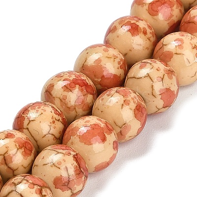 Synthetic Turquoise Beads Strands TURQ-F019-03A-1