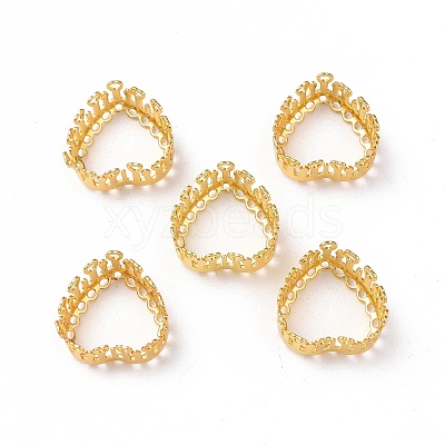 Brass Sew on Prong Settings KK-G461-08E-G-1