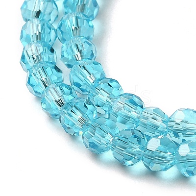 Transparent Glass Beads Strands LS-EGLA-A035-T3mm-D08-1