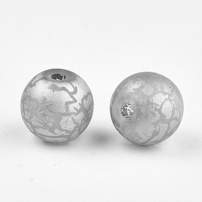 Electroplate Glass Beads LS-EGLA-S178-03G-1