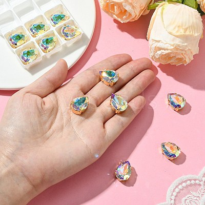 Preciosa® MAXIMA Crystal Sew-On Cups X-PRC-SD18-00030-200-G-1