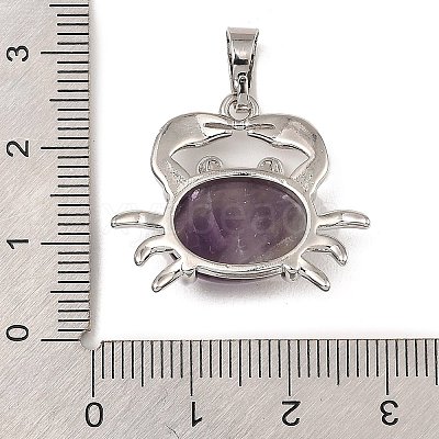 Rack Plating Brass Pendants G-Z033-10P-05-1
