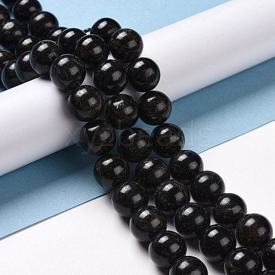 Natural Astrophyllite Beads Strands G-A202-01D-1