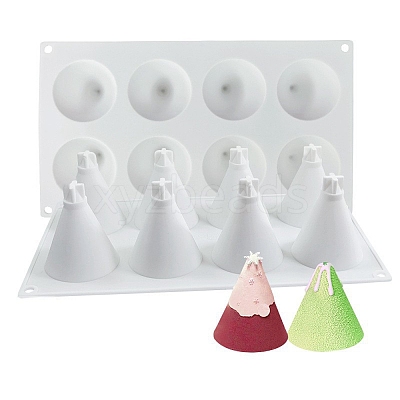 Cone DIY Candle Silicone Molds LS-CAND-B002-15-1