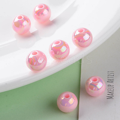 Opaque Acrylic Beads MACR-S370-D10mm-A01-1