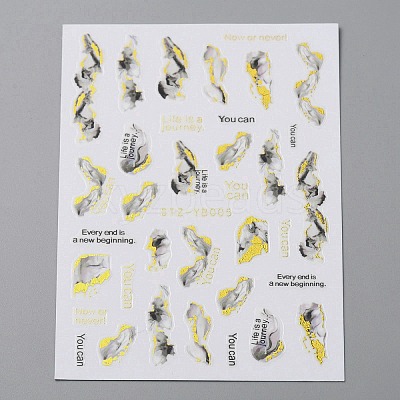 Nail Art Stickers MRMJ-WH0086-28B-1