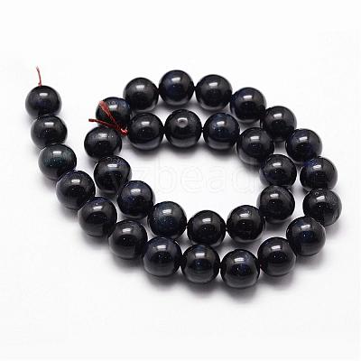 Natural Tiger Eye Bead Strands G-D840-54-10mm-05-1
