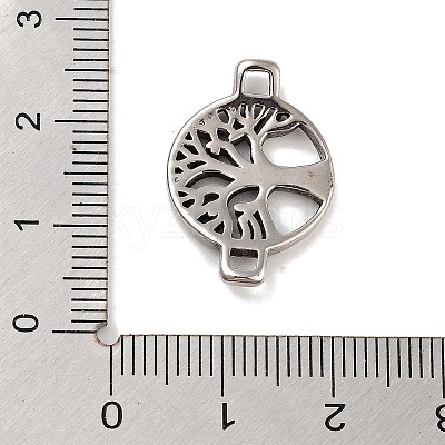 Tarnish Resistant 304 Stainless Steel Tree of Life Links STAS-L274-014P-1