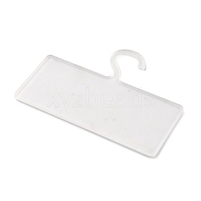 Transparent Acrylic Nail Art Display Boards ODIS-WH0017-069-1