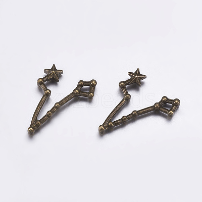Alloy Cabochons PALLOY-L204-12AB-1