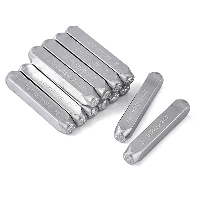 Iron Metal Stamps AJEW-L060-03M-1