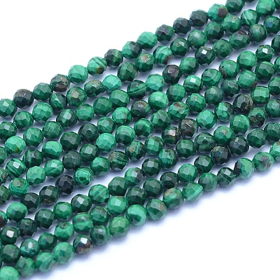 Natural Malachite Beads Strands G-I279-E15-02-1