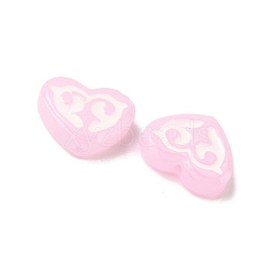 Dyed & Heated Baking Paint Glass Beads LAMP-D004-02I-1