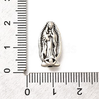Tibetan Style Alloy Beads PALLOY-D291-07AS-1