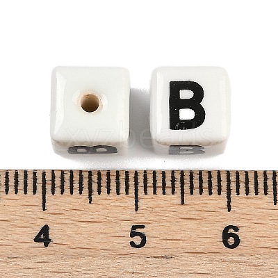 Porcelain Beads PORC-R003-08B-1
