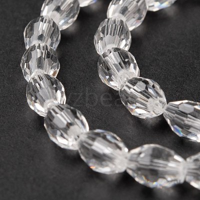 Glass Beads Strands X-GC893Y-14-1