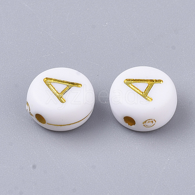 Plating Acrylic Beads X-PACR-R242-01A-1