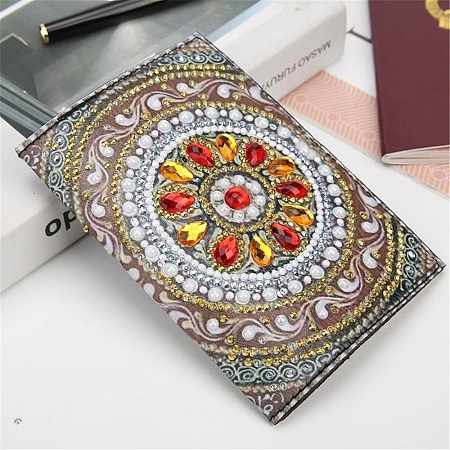 DIY Diamond Painting Passport Cover Kits DIAM-PW0010-39B-1