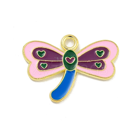 Alloy Enamel Pendants ENAM-Z015-05G-02-1