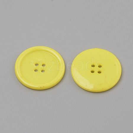 4-Hole Acrylic Buttons BUTT-Q037-01J-1