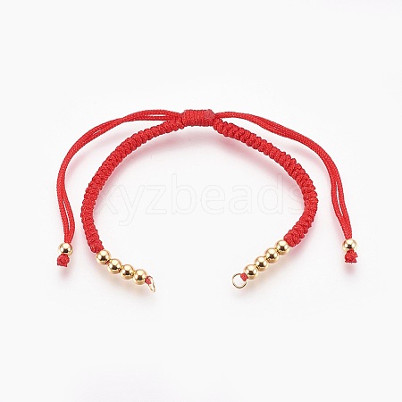 Nylon Cord Bracelet Making MAK-F024-01-G-1