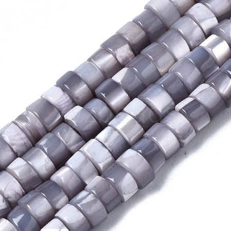 Natural Trochus Shell Beads Strands SHEL-S278-027J-1