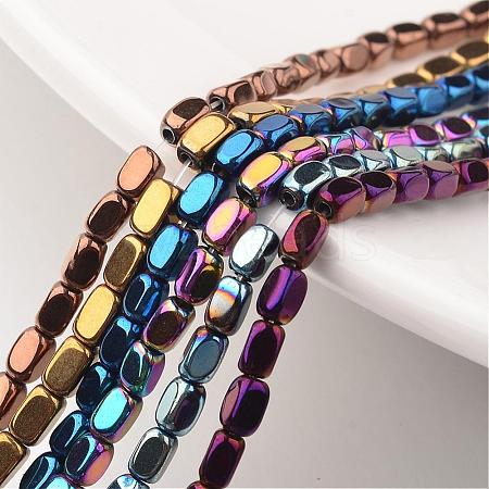 Electroplate Non-magnetic Synthetic Hematite Bead Strands G-F300-40A-1