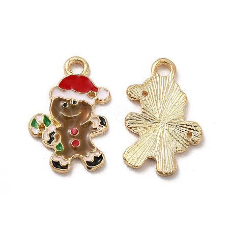 Christmas Alloy Pendants PALLOY-B009-17KCG-1