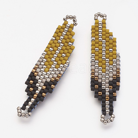 MIYUKI & TOHO Handmade Japanese Seed Beads Links X-SEED-G005-272-6-1