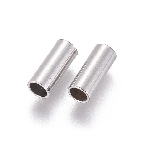 304 Stainless Steel Tube Beads STAS-F205-03P-G-1