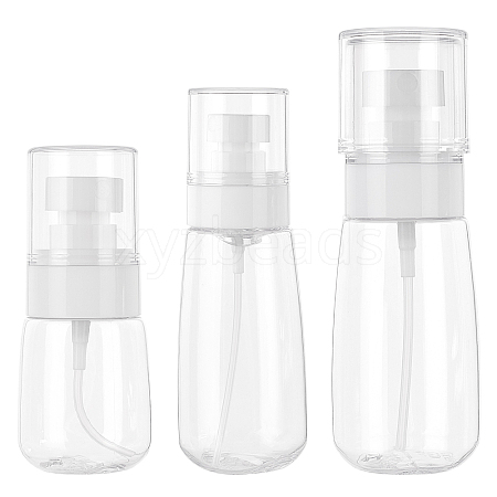 CHGCRAFT 3Pcs 3 Styles PETG Portable Pen Perfume Spray Bottle MRMJ-CA0001-08B-1