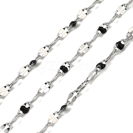 304 Stainless Steel Dapped Chains CHS-H036-01P-08-1