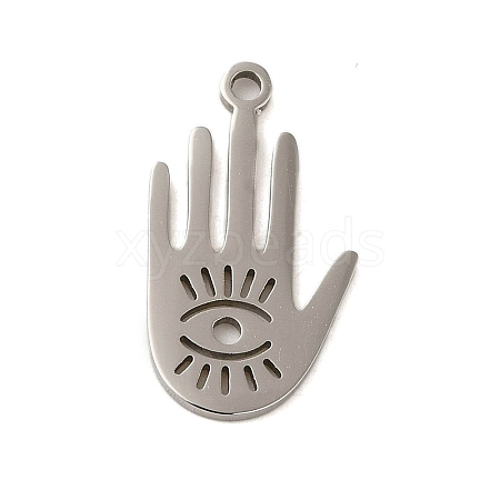 Non-Tarnish 304 Stainless Steel Pendants STAS-S123-03P-08-1