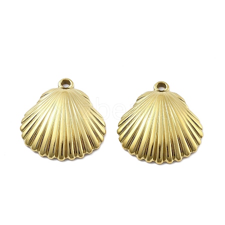 304 Stainless Steel Pendants STAS-D302-23K-G-1