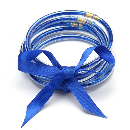 Silicone Multi-strand Bracelets WG792C5-25-1