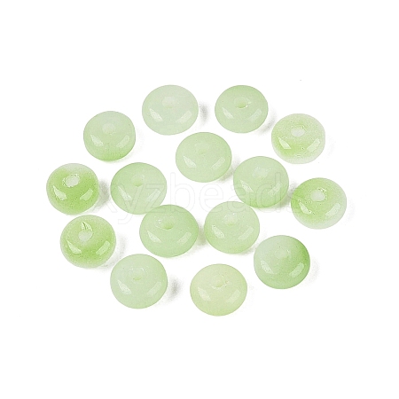 Baking Paint Imitation Jade Glass Beads GL-N006-01A-11-1