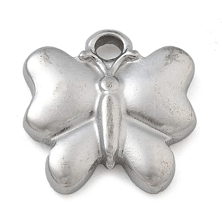 Anti-Tarnish 304 Stainless Steel Charms STAS-M084-01E-P-1