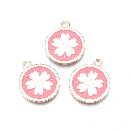 Alloy Enamel Pendants ENAM-S115-148A-1