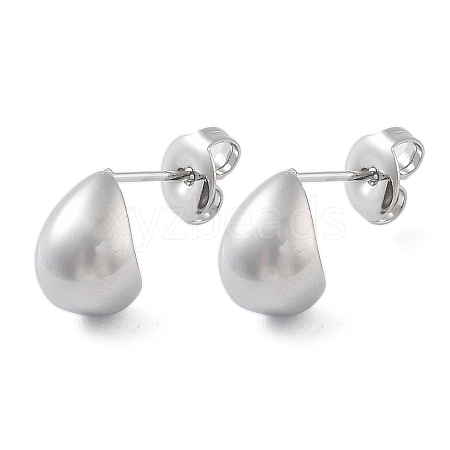 304 Stainless Steel Stud Earrings EJEW-P258-29P-1