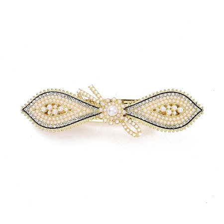 Alloy Crystal Rhinestone Hair Barrettes LS-PHAR-D011-03LG-1