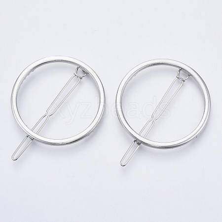 Alloy Hollow Geometric Hair Pin PHAR-N005-011P-1