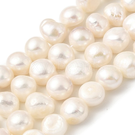 Natural Cultured Freshwater Pearl Beads Strands PEAR-A006-13A-1