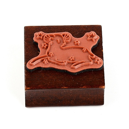 Wood DIY Stamps DIY-WH0246-24C-1