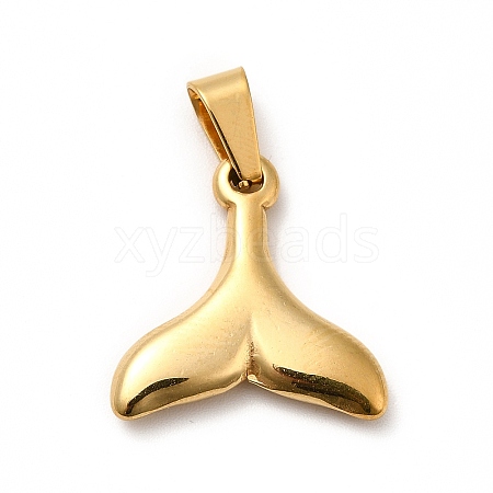 PVD Vacuum Plating 201 Stainless Steel Pendants STAS-P314-13B-G-1